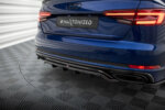 Maxton rear splitter (with vertical bars) for Audi A4 Competition B9