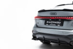 Maxton rear splitter (with vertical bars) for Audi A5 S-Line Sedan / Avant B10
