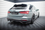 Maxton rear splitter (with vertical bars) for Audi A6 Allroad C8