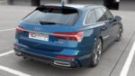 Maxton rear splitter (with vertical bars) for Audi A6 S-Line C8
