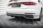 Maxton rear splitter (with vertical bars) for Audi A8 S-Line D5