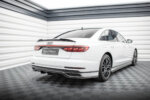 Maxton rear splitter (with vertical bars) for Audi A8 S-Line D5