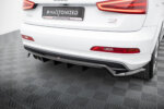 Maxton stražnji splitter (with vertical bars) za Audi Q3 S-line 8U