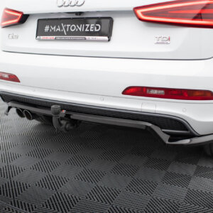 Maxton stražnji splitter (with vertical bars) za Audi Q3 S-line 8U