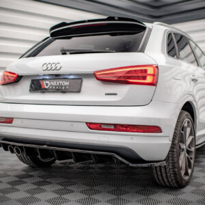 Maxton stražnji splitter (with vertical bars) za Audi Q3 Sport 8U Facelift