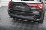 Maxton rear splitter (with vertical bars) for Audi Q3 Sportback F3
