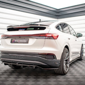 Maxton stražnji splitter (with vertical bars) za Audi Q4 e-tron Sportback S-line Mk1