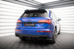 Maxton stražnji splitter (with vertical bars) za Audi Q5 S-Line SUV Mk2 Facelift