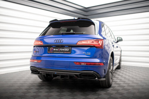 Maxton stražnji splitter (with vertical bars) za Audi Q5 S-Line SUV Mk2 Facelift