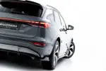 Maxton rear splitter (with vertical bars) for Audi Q6 e-tron S-Line / SQ6 e-tron SUV / Sportback Mk1