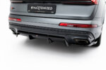 Maxton stražnji splitter (with vertical bars) za Audi Q7 S-Line Mk2 Facelift 2
