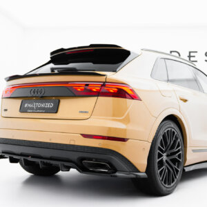 Maxton rear splitter (with vertical bars) for Audi Q8 Mk1 Facelift