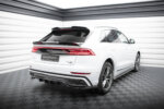 Maxton rear splitter (with vertical bars) for Audi Q8 S-Line Mk1