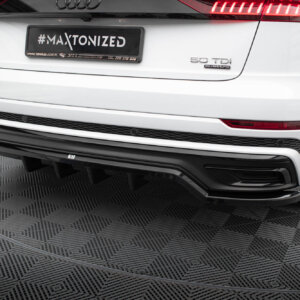 Maxton stražnji splitter (with vertical bars) za Audi Q8 S-Line Mk1