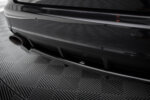 Maxton rear splitter (with vertical bars) for Audi RS6 Avant C6