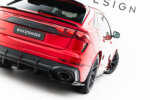 Maxton rear splitter (with vertical bars) for Audi RSQ8 Mk1 Facelift