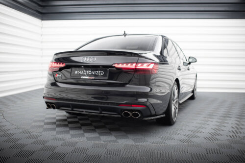 Maxton rear splitter (with vertical bars) for Audi S4 B9 Facelift