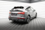 Maxton stražnji splitter (with vertical bars) za Audi SQ5 / Q5 S-Line Sportback Mk2 Facelift