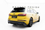 Maxton rear splitter (with vertical bars) for Audi SQ7 Mk2 (4M) Facelift