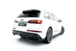 Maxton rear splitter (with vertical bars) for Audi SQ7 Mk2 Facelift 2