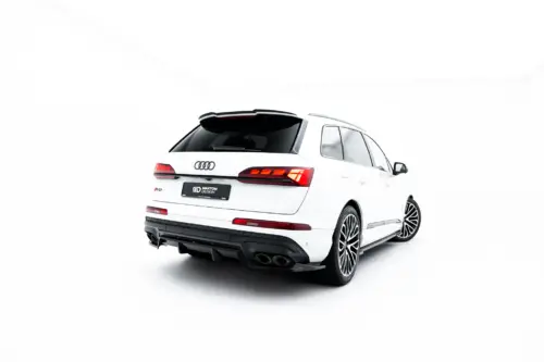 Maxton rear splitter (with vertical bars) for Audi SQ7 Mk2 Facelift 2