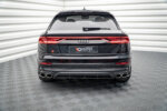Maxton rear splitter (with vertical bars) for Audi SQ8 Mk1