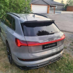 Maxton rear splitter (with vertical bars) for Audi e-Tron S-Line