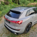 Maxton rear splitter (with vertical bars) for Audi e-Tron S-Line
