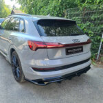 Maxton rear splitter (with vertical bars) for Audi e-Tron S-Line
