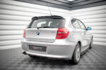 Maxton rear splitter (with vertical bars) for BMW 1 E81 Facelift