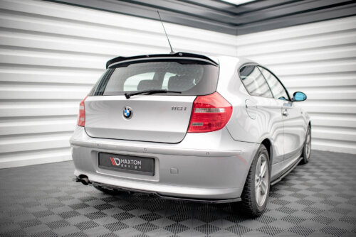 Maxton rear splitter (with vertical bars) for BMW 1 E81 Facelift