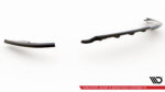 Maxton rear splitter (with vertical bars) for BMW 1 E81 Facelift