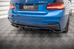 Maxton rear splitter (with vertical bars) for BMW 2 M-Pack F22