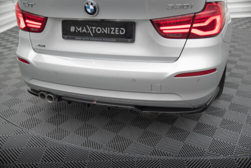 Maxton rear splitter (with vertical bars) for BMW 3 GT F34 Facelift