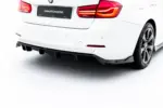 Maxton rear splitter (with vertical bars) for BMW 3 Sportline Sedan / Touring F30 / F31