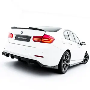 Maxton stražnji splitter (s vertikalnim šipkama) za BMW 3 Sportline Sedan / Touring F30 / F31