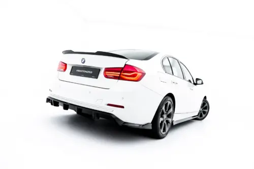 Maxton rear splitter (with vertical bars) for BMW 3 Sportline Sedan / Touring F30 / F31