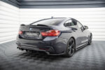 Maxton rear splitter (with vertical bars) for BMW 4 Coupe / Gran Coupe / Cabrio M-Pack F32 / F36 / F33