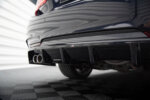 Maxton rear splitter (with vertical bars) for BMW 4 Coupe / Gran Coupe / Cabrio M-Pack F32 / F36 / F33