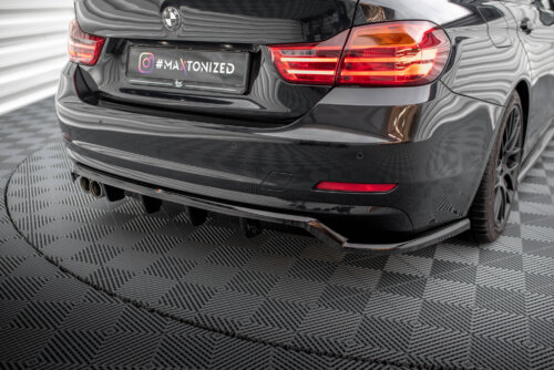 Maxton rear splitter (with vertical bars) for BMW 4 Gran Coupe F36