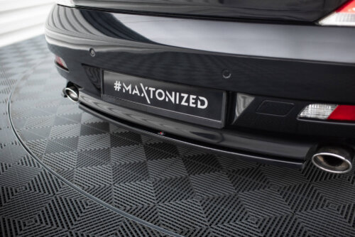 Maxton rear splitter (with vertical bars) for BMW 6 Coupe / Cabrio E63 / E64