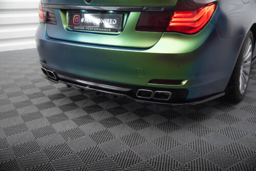 Maxton rear splitter (with vertical bars) for BMW 7 F01