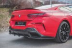 Maxton rear splitter (with vertical bars) for BMW 8 Coupe M-Pack G15