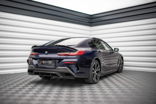 Maxton rear splitter (with vertical bars) for BMW 8 Gran Coupe M-Pack G16