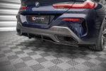 Maxton rear splitter (with vertical bars) for BMW 8 Gran Coupe M-Pack G16