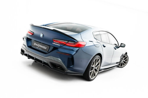Maxton rear splitter (with vertical bars) for BMW 8 Gran Coupe M-Pack G16