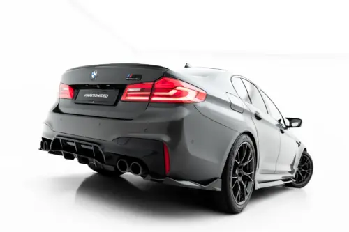 Maxton stražnji splitter (s vertikalnim šipkama) za BMW M5 F90 / F90 Facelift