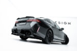 Maxton rear splitter (with vertical bars) for BMW M5 Sedan / Touring G90