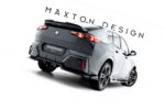Maxton rear splitter (with vertical bars) for BMW X2 M-Pack / iX2 U10