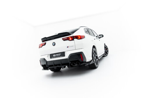 Maxton rear splitter (with vertical bars) for BMW X2 M35i U10